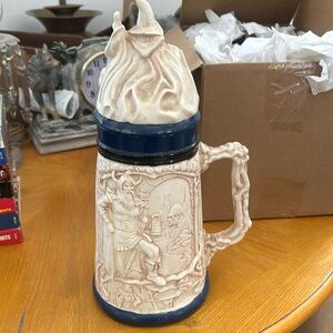 Vintage Viking cookie jar